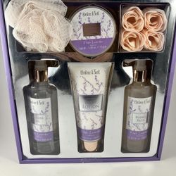 5 × Bath & Body Works FRESH LAVENDER 6-Piece Luxury Bath Gift Sets – Discontinued Scent (Boxes Opened Only for Inspection)