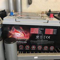  baterías para sistemas Y Panel Solares