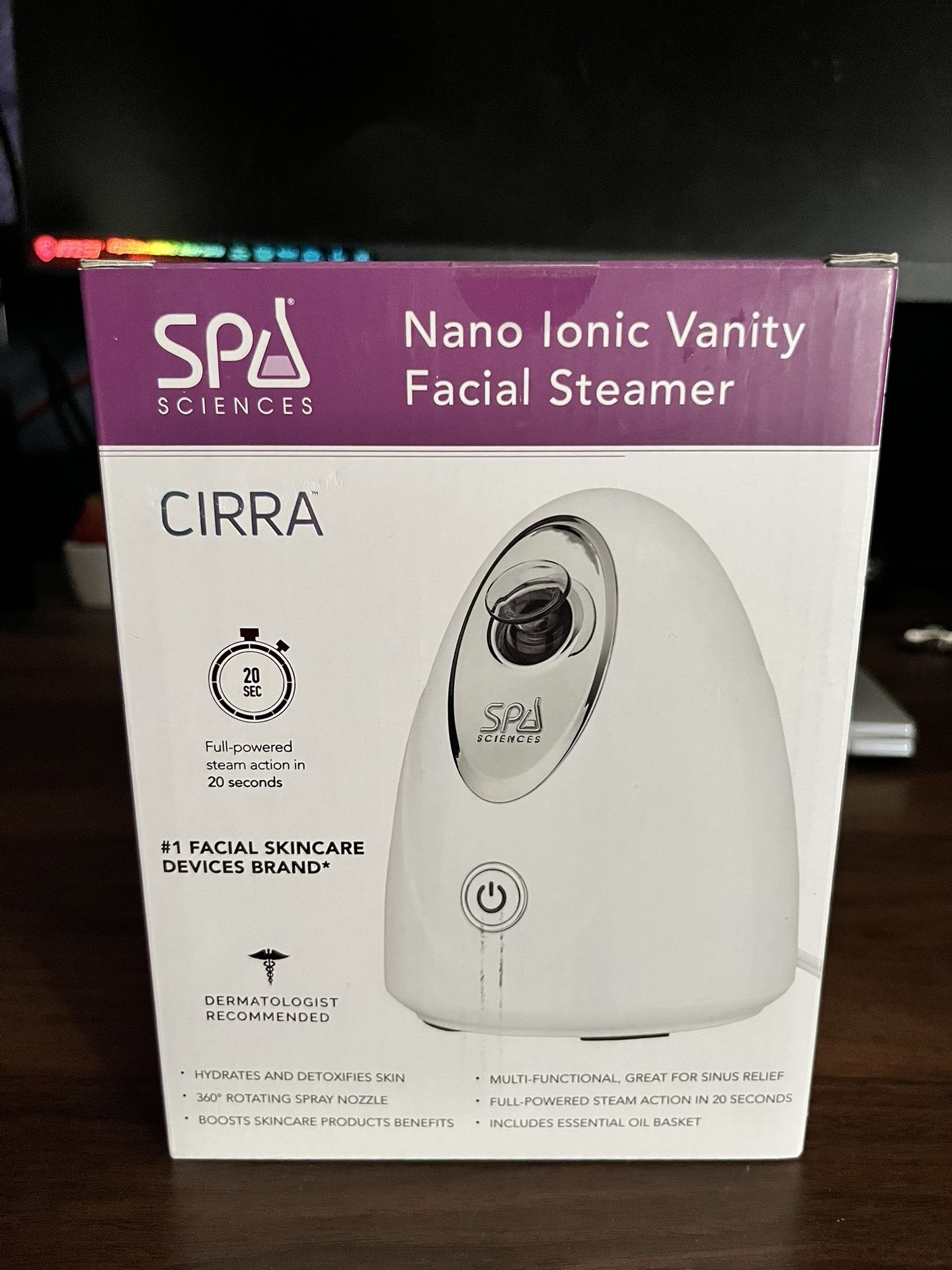facial steamer spa sciences