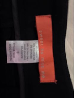Sweet by Miss me black dressy pants