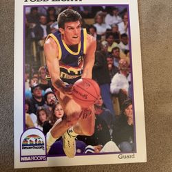 Todd Lichti 1991 Card No. 54