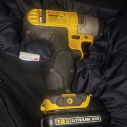 DeWalt 12 volt impact driver