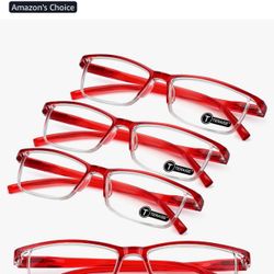 TERAISE Fashion Anti-blue light Reading Glasses Men Women Computer Reader 3.0x