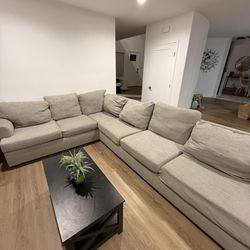 Sofa Sectional - 2 Pieces 