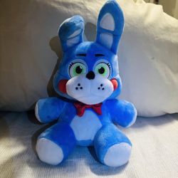Five Nights at Freddy’s Jazwares Plush Fnaf Wave 2 Toy Bonnie Glow Eyes