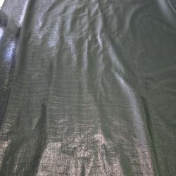 Faux Leather Embossed Crocdile Fabric 6.47yrds By 1.45yrds