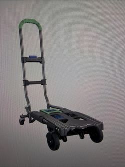 Folding Hand truck, 300lb Capacity , multi-Position 