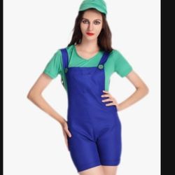 Women's Luigi Costume XL