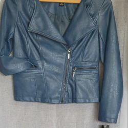 Alfani  Faux Moto Jacket