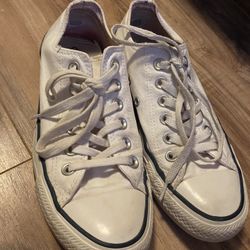 White Converse 