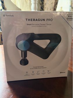 Massager Theragun Pro high-end electric. New. Sealed in original box.