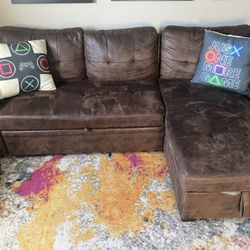85” Small Reversible Sectional