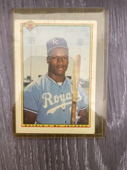 Bo Jackson & Wally Joyner Vintage Baseball Cards ⚾