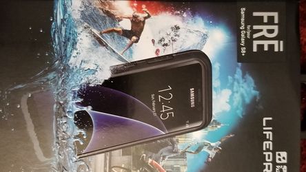 Lifeproof Phone Case Samsung 8+ Black with gray trim