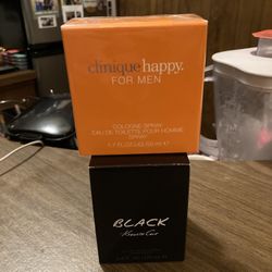 Clinique Happy & Kenneth Cole Black Men's Colognes