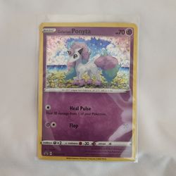 Holo Galarian Ponyta Black Star Promo
