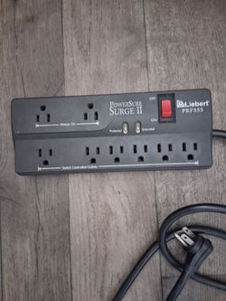 Big power surge extension cord pickup hours 3-8:30 pm rainbow/charleston cash only read description
