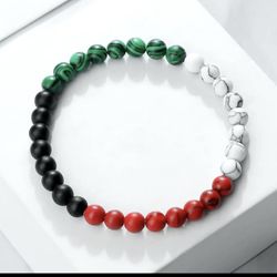New | Palestine Flag Colors Bracelet