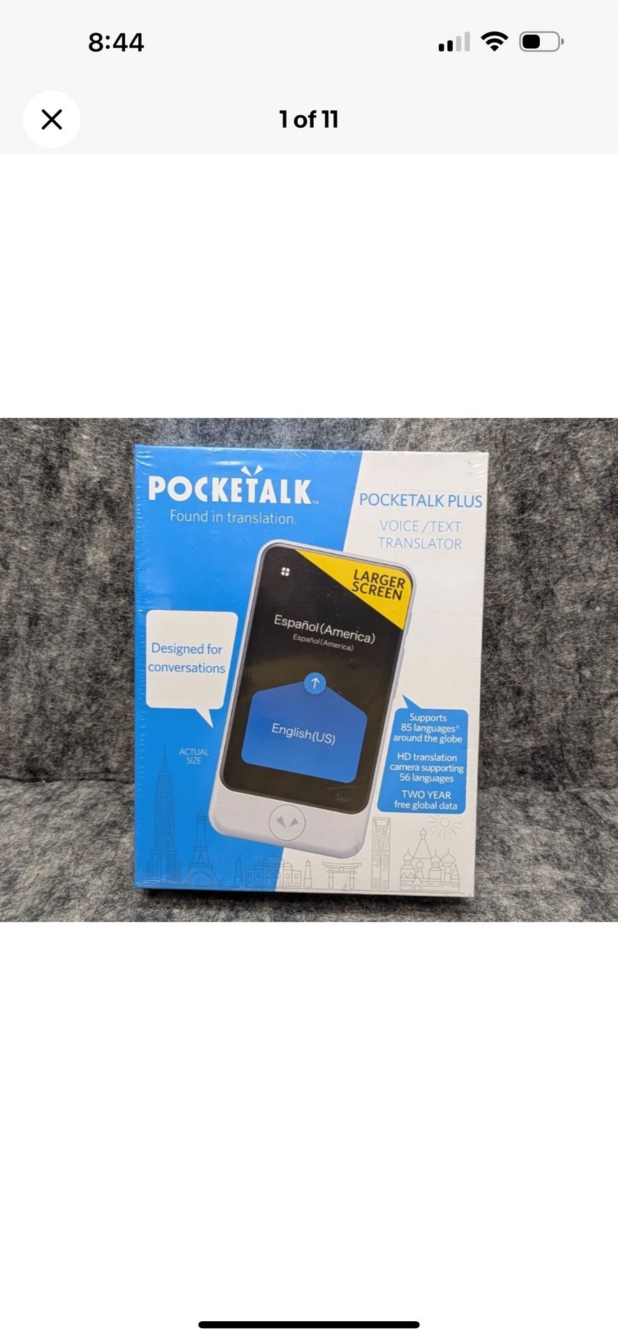 20-Pocketalk S Translator