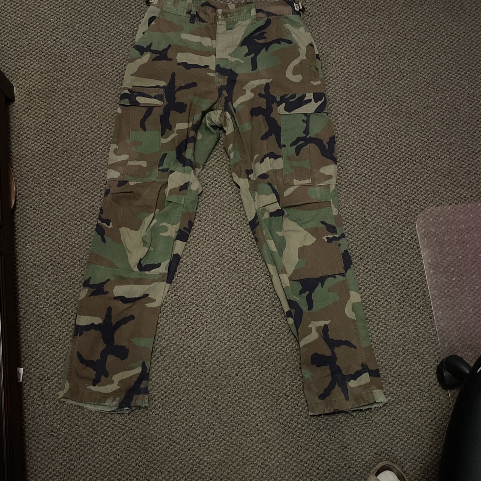Camo Cargo Army Pants