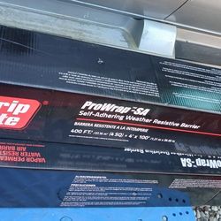 New Grip-Rite 4-ft x 100-ft Water Resistant UV Resistant House Wrap 400-sq ft. 