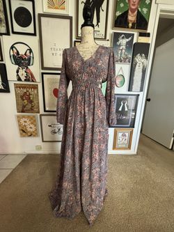 Flower Maxi Dress