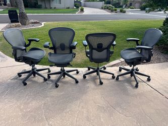 Herman Miller Aeron Remastered Office Chairs - All Sizes Available!