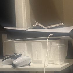 Playstation Five Like New Only Used It For One Week. I Am Looking To Trade It For A Pc Or Sell It. Nothing Is Wrong With It.