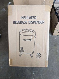 Agkter Insulated Beverage Dispenser 
