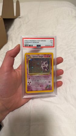 Sabrina’s gengar #14 PSA 5