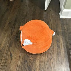 Fox Bean Bag Seat & Woven Basket