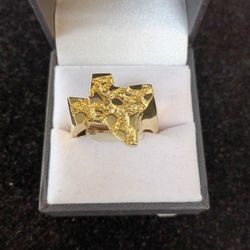 Gold Texas Ring