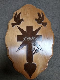 Wood plaque decoration...