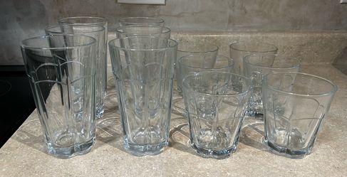 12-Piece Drinking Glass Set