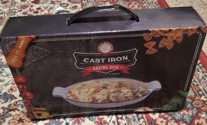 Chef's Counter Cast Iron 1 Quart Baking Dish