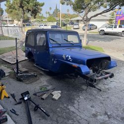 Jeep Yj 1992  Parts ! What’s Left 