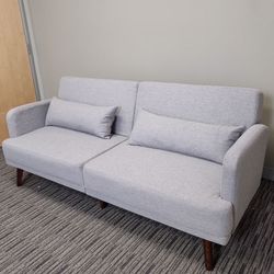 Aishani 76" 3-Seater Futon Sleeper Sofa Bed