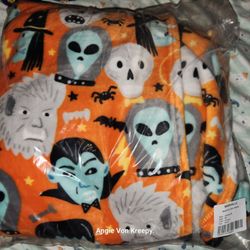 Monster Toss Throw Blanket