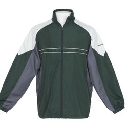 Reebok Mens Sz L Performer Jacket Water Resistant Lightweigt Lined Windbreaker