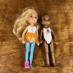 Mattel Barbie Doll Chelsea Little Sister Doll Lot Blonde Hair
