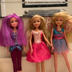 Sparkle Girlz Dolls (3 Dolls) 