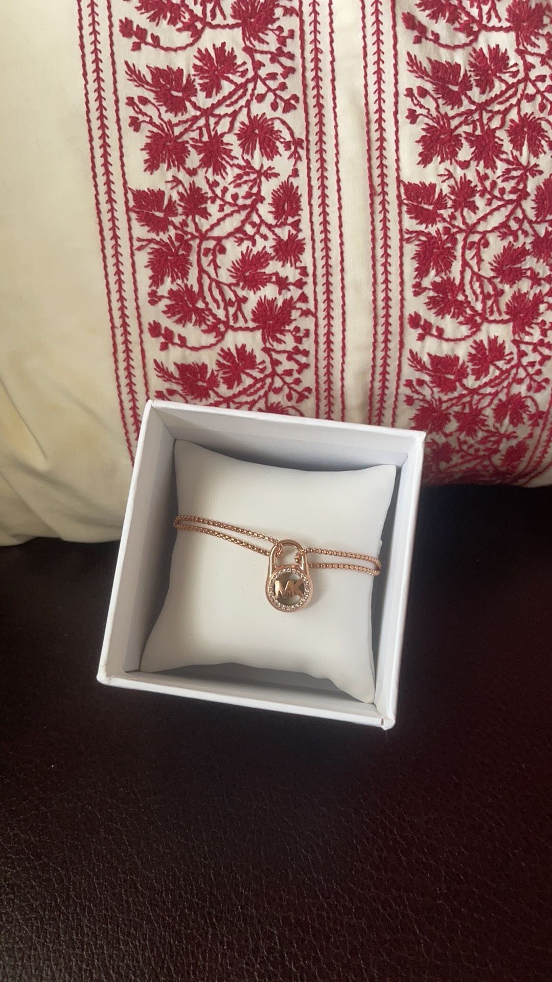 New Michael Kors ROSE GOLD Chain Bracelet SS MK LEGO MKJ(contact info removed)