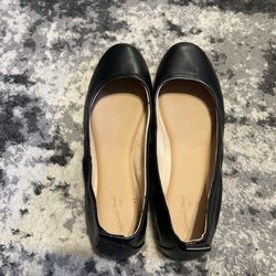 Black flats size 8 1/2