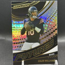 2025 Panini Revolution Football Futures Caleb Williams #4 Chicago Bears