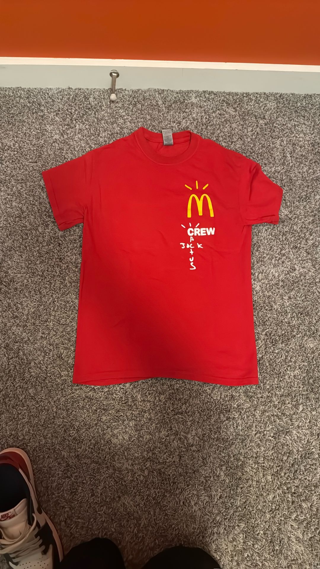 Travis Scott x McDonald’s Shirt Size Small