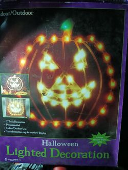 Halloween Light Up Sign