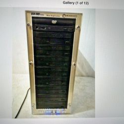 Microboards DSR DVD Series Disc Duplicator Copy Writer 1:8 DVD Tower