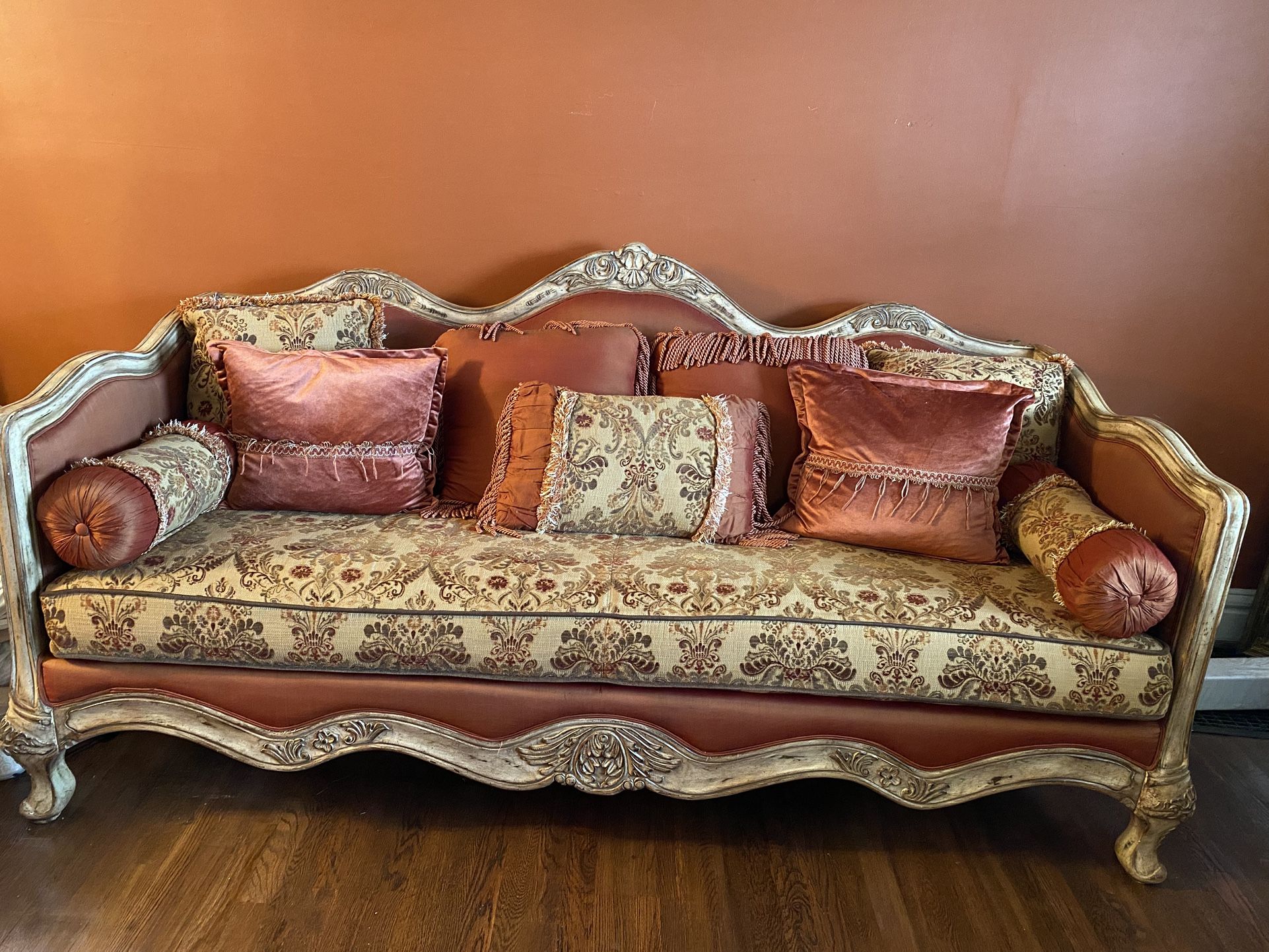 Beautiful Sofa And 2 Loveseats