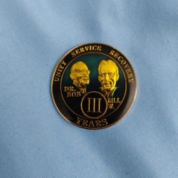 3 YEAR COMMEMORATIVE SOBRIETY CHIP