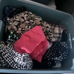 Container Of Girl’s Skirts & Dresses Size 6-8